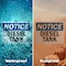 Signmission Diesel Tank OSHA Notice Sign, Plastic, 10in W x 7in L, 2PK OS-2PACK-NS-P-710-L-11019 - alternate 2